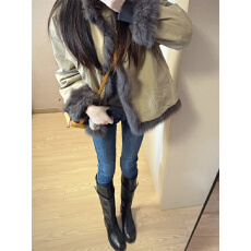 批发洋气高级感牛仔裤女高腰小脚复古遮肉加厚加绒<b class='q'>铅笔裤</b>子