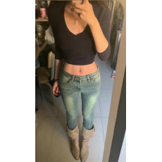 批发高腰加绒铅笔裤<b class='q'>牛仔裤</b>2026新款加厚保暖修身紧身<b class='q'>小脚裤</b>子