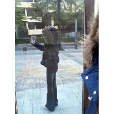 批发美式微喇加绒<b class='q'>牛仔裤</b>新款加厚保暖修身显瘦小脚喇叭裤子