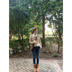 复古加绒加厚铅笔牛仔裤2026新款修身紧身弹力配靴子小脚裤