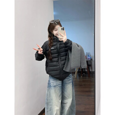 批发美式复古弯刀<b class='q'>牛仔裤</b>2026新款低腰宽松直筒阔腿拖地镰刀裤子