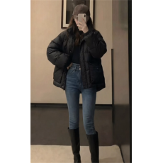 批发微胖mm显瘦百搭设计感休闲牛仔裤女早春款复古水洗加厚铅笔<b class='q'>小脚裤</b>