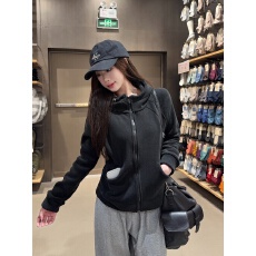 批发实拍实价连帽卫衣加厚<b class='q'>修身</b>绒衣外套女秋冬季开衫瑜伽服运动上衣