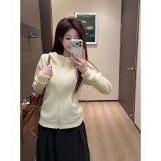 批发实拍实价连帽卫衣加厚<b class='q'>修身</b>绒衣外套女秋冬季开衫瑜伽服运动上衣