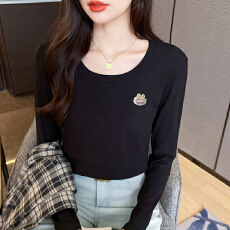 批发实拍秋冬新款哺乳T恤产后辣妈纯棉亲肤显瘦百搭月子期喂奶打底衣