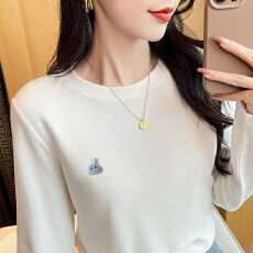 批发实拍 秋冬新款加厚磨毛<b class='q'>哺乳</b><b class='q'>T</b>恤产后柔软舒适保暖显瘦喂奶打底<b class='q'>上衣</b>