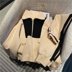 批发大码女装运动服<b class='q'>套装</b>女秋冬季2026新款宽松时尚气质休闲卫衣两件套