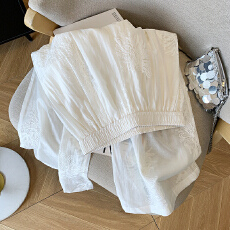 批发2026新款蕾丝刺绣花朵阔腿裤女超薄高级感微透国风天丝凉凉直筒裤