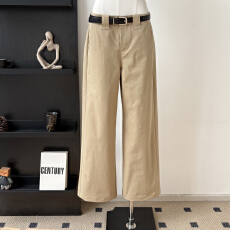 批发罗女士__我的top 1！直腿西裤/夏日薄版/ 带弹又不失挺感薄面料