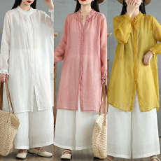 批发实拍~法式防晒衬衫女前后两穿外套设计感薄款透气衬衣开衫上衣