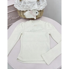 批发莉摩Bobon21柔软仿羊绒烫钻长袖针织<b class='q'>打底衫</b>T2362