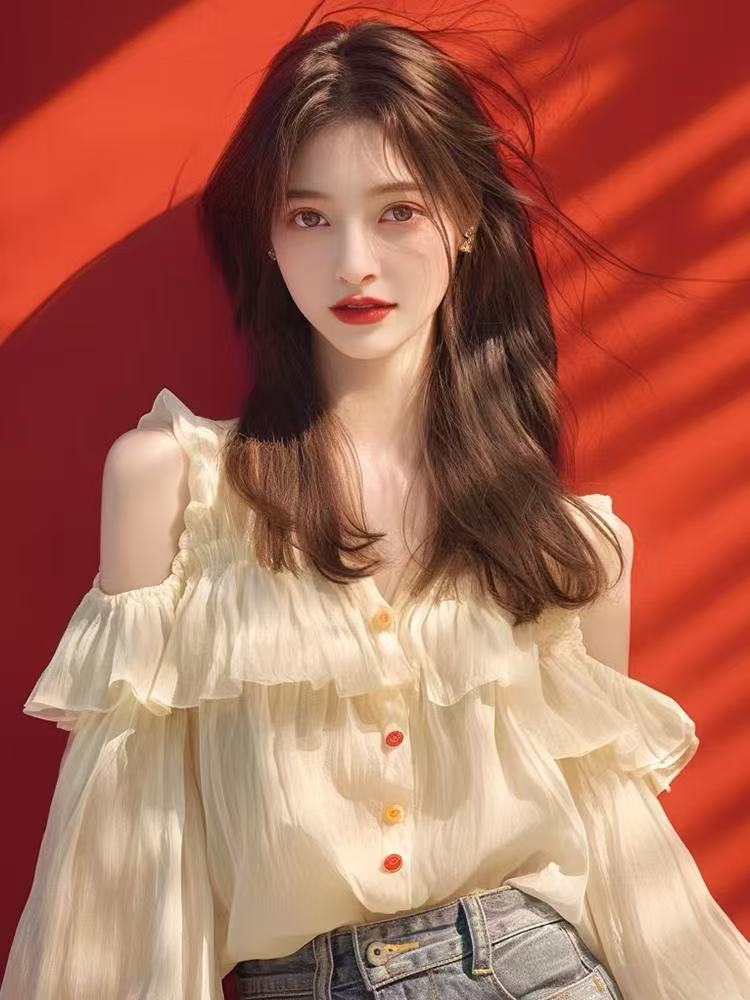 MY17265# 连帽蕾丝勾花针织衫新款提花气质减龄韩版长袖打底帽衫女裝貨源服裝批發