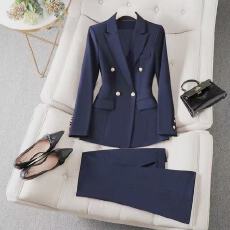 批发正装套装面试职业西装外套2026新款黑色修身<b class='q'>女士</b><b class='q'>西服</b>职场套装