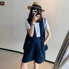 批发大码女<b class='q'>装</b>夏季西<b class='q'>装</b>套<b class='q'>装</b>2026新款微胖妹妹遮肉显瘦炸街高级感三件套