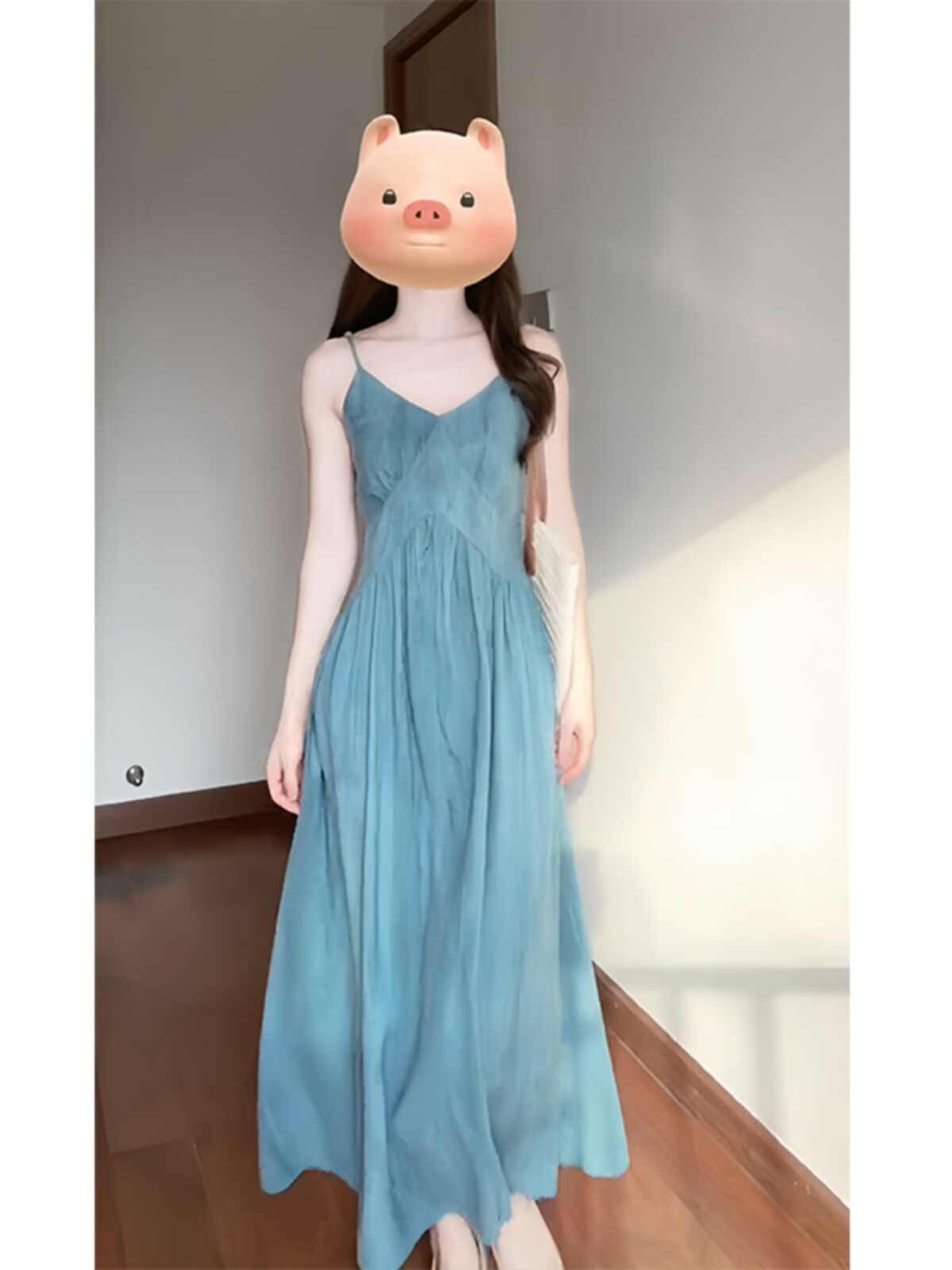 프랑스식 화이트 요정 치마 슬립 드레스 해변가 휴가 여성 드레스 여름 치마 작은 대중 롱 스커트