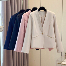 批发韩版通勤西装外套百搭OL西服外套2026春季新款
