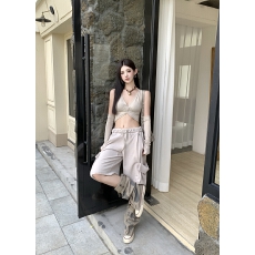 批发实拍实价春季辣妹性感深V领扭结多穿法<b class='q'>露</b><b class='q'>脐</b>短裤<b class='q'>背心</b>修身内搭上衣