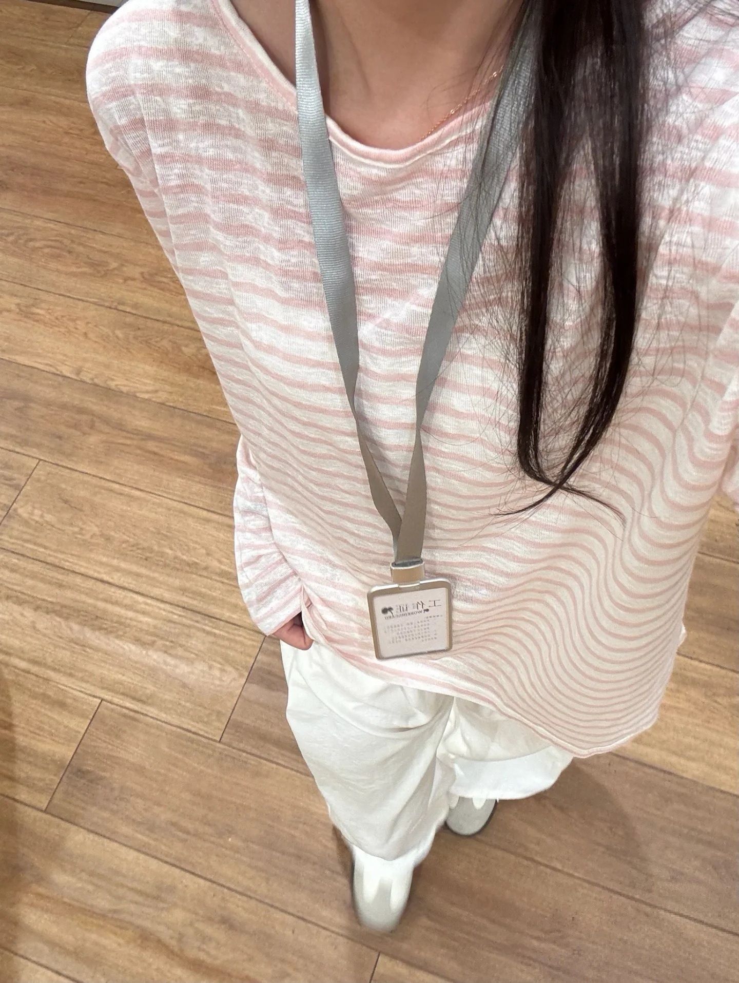 40 라이 경기 서울 25 면 35 폴리 에스터 느긋한 스트라이프 망사 긴팔 티셔츠 여성 여름 다용도 얇은 스타일 자외선 차단 맨위