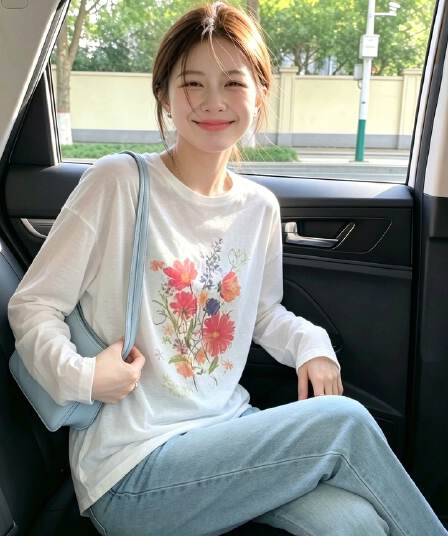 165g 라이 경기 서울 느슨함 센스 여름 화이트 얇고 가벼운 블라우스 여성 한 부서 통기성 긴팔 루즈핏 맨위