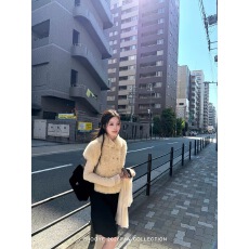 批发Siiooye 9/16 20:00上新88折 | 代官山重磅加色 皮毛一体短袖马甲