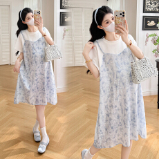 实拍~孕妇连衣裙2026夏季新款孕期法式裙