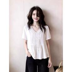 批发独特漂亮超好看上衣女2026年春季新款法式设计感小众时尚气质女装