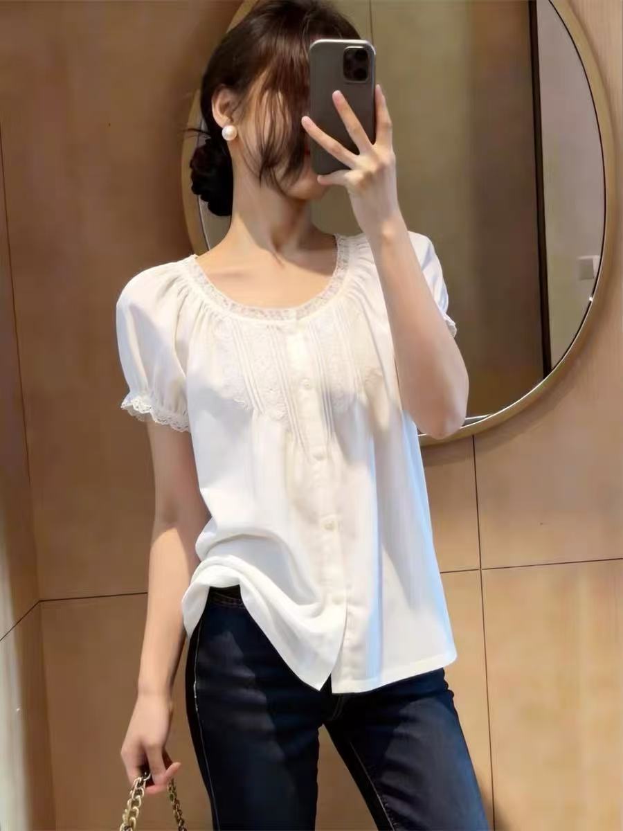 고유 한 아름다운 슈퍼 잘 생긴 맨위 여성 2026 년 봄 새로운 프랑스식 디자인 센스 작은 대중 패션 품격 여성 의류