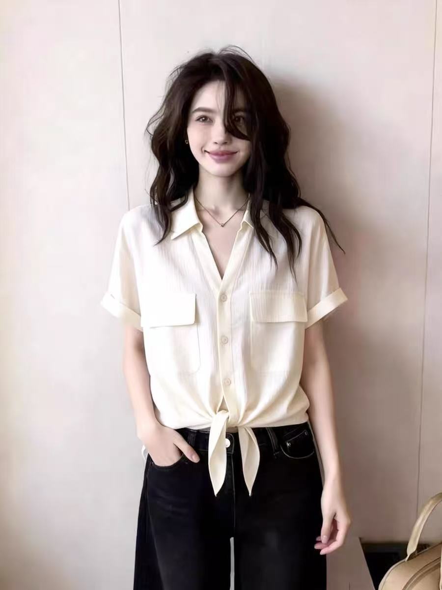 고유 한 아름다운 슈퍼 잘 생긴 맨위 여성 2026 년 봄 새로운 프랑스식 디자인 센스 작은 대중 패션 품격 여성 의류