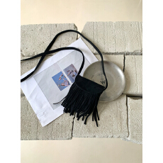 韩国东大门可爱迷你流苏包时髦复古豹纹包单肩斜挎小包包