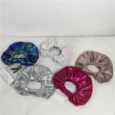 批发夏季新款褶皱亮片圆环手提包百搭款时尚挎包小众设计高级质感