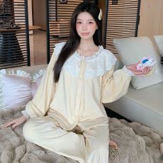 批发<b class='q'>实拍</b>冬季新款加厚海岛绒睡衣女韩版高级轻奢开杉保暖家居服套<b class='q'>装</b>
