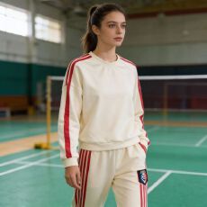 批发休闲慵懒风运动服套装女2025秋冬新款宽松显瘦卫衣卫裤<b class='q'>时尚</b>两件套