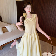 批发<b class='q'>实拍</b>~法式气质小香风连衣裙2026新款女夏季收腰轻奢名媛显瘦a字裙