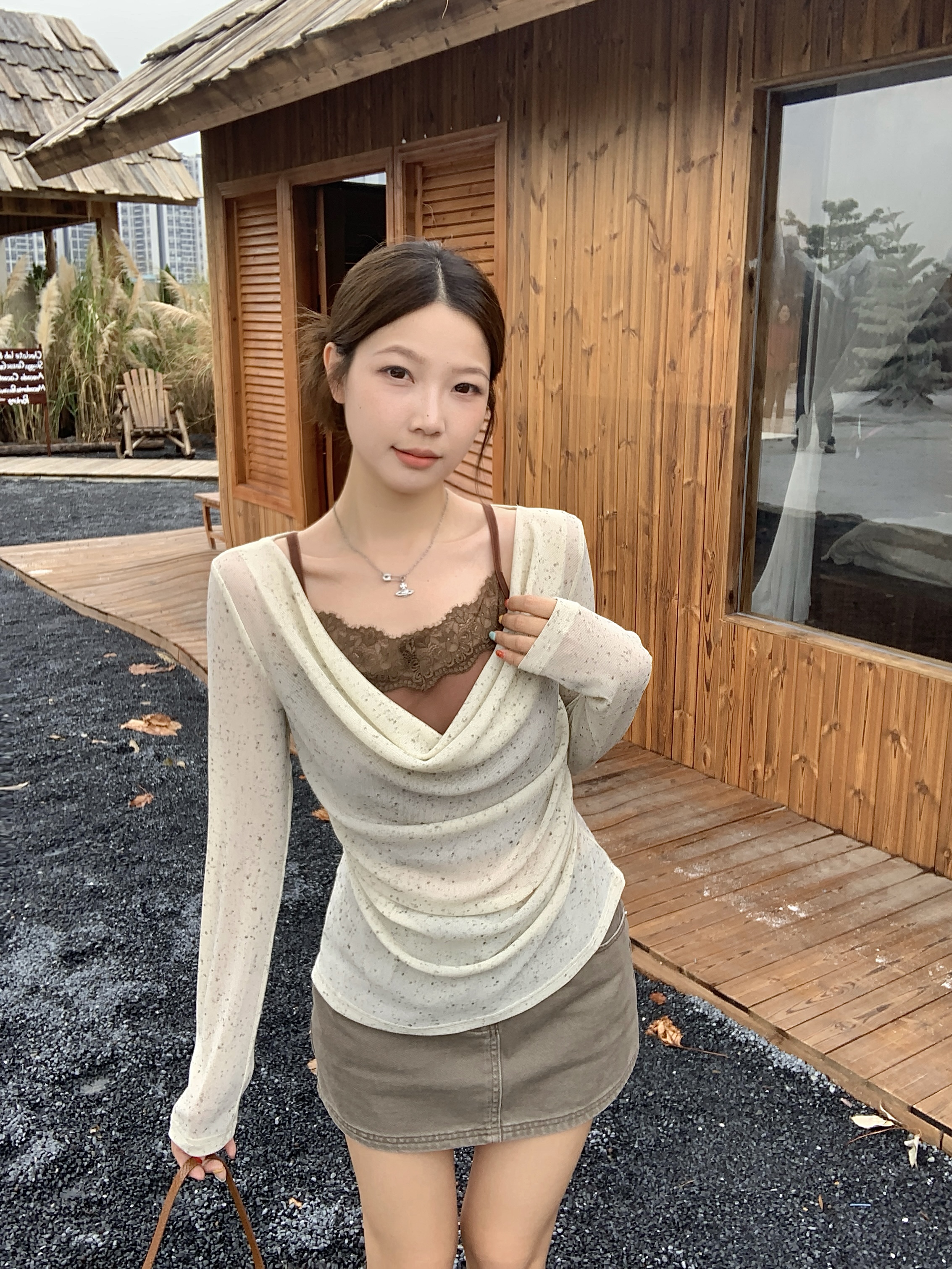 BY33329# 大码早秋新款...