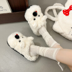 批发2025<b class='q'>秋</b>冬季新款加绒加厚保暖棉拖鞋女鞋货号