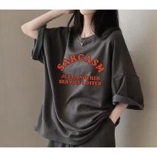 批发韩版时尚运动服套装女夏季新款宽松短袖短裤休闲两件套