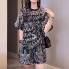 批发官图现货原版品质高档<b class='q'>大码</b>女<b class='q'>装</b>夏短袖短<b class='q'>裤</b>两件套遮肉宽松时尚休闲
