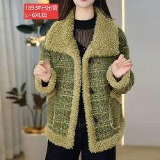 批发官图原版品质高档大码女装气质上衣保暖外套冬季新款<b class='q'>时尚</b>洋气减龄
