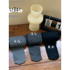 批发灰色竖条纹螺纹<b class='q'>打底裤</b>秋冬季外穿秋裤女2025新款紧身<b class='q'>加厚</b>保暖棉裤