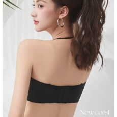 批发新工艺粉底液隐形<b class='q'>无肩带</b>防滑抹胸加厚3cm一件可三穿抹胸