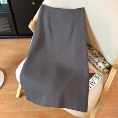 批发2026春夏新款高腰修身显瘦<b class='q'>西装</b>直筒包臀裙A字半身裙<b class='q'>中长款</b>一步裙