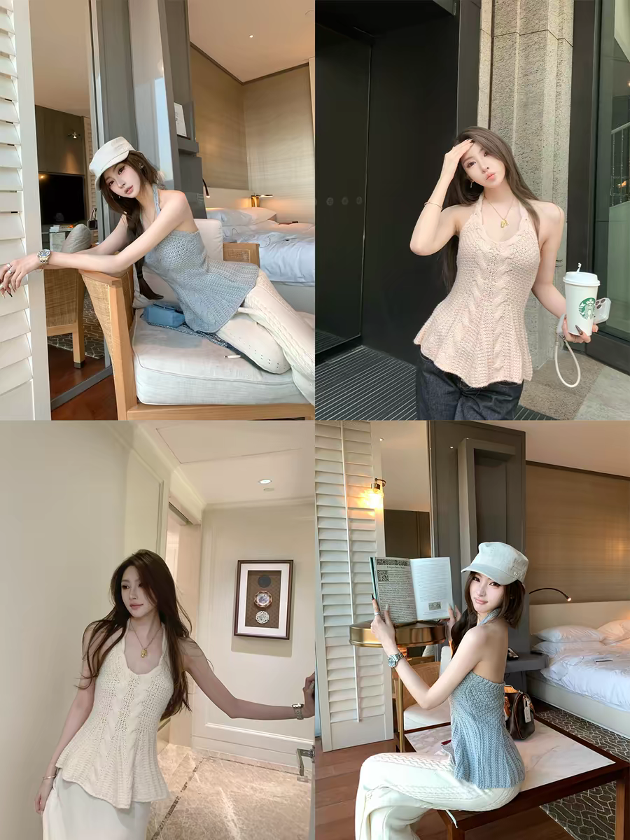 f project De 리 예 두꺼운 바늘 3 차원 꽈배기 순수한 욕망 행침 목 백리스 맨위