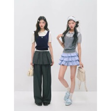 批发<b class='q'>假两件</b>POLO领冰丝短袖T恤