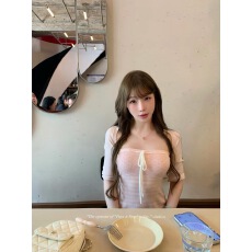 批发Lukira 悠悠夏日 纯色条纹系带连衣裙外搭开衫女夏季针织两件套装