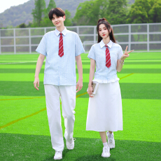 批发实拍2026新款情侣装衬衣毕业照学生JK班服套装舞台演出服