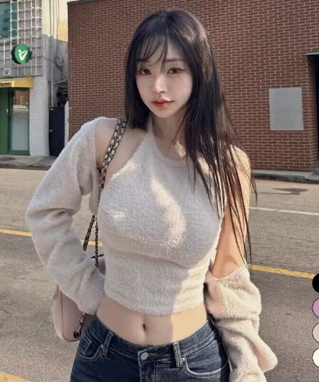 가을 겨울 부드러운 찹쌀 밍크 플리스 행침 목 캐미솔 오프숄더 쇼트 스타일 니트 오픈 가디건 핫걸 바람 스웨터 투피스 세트