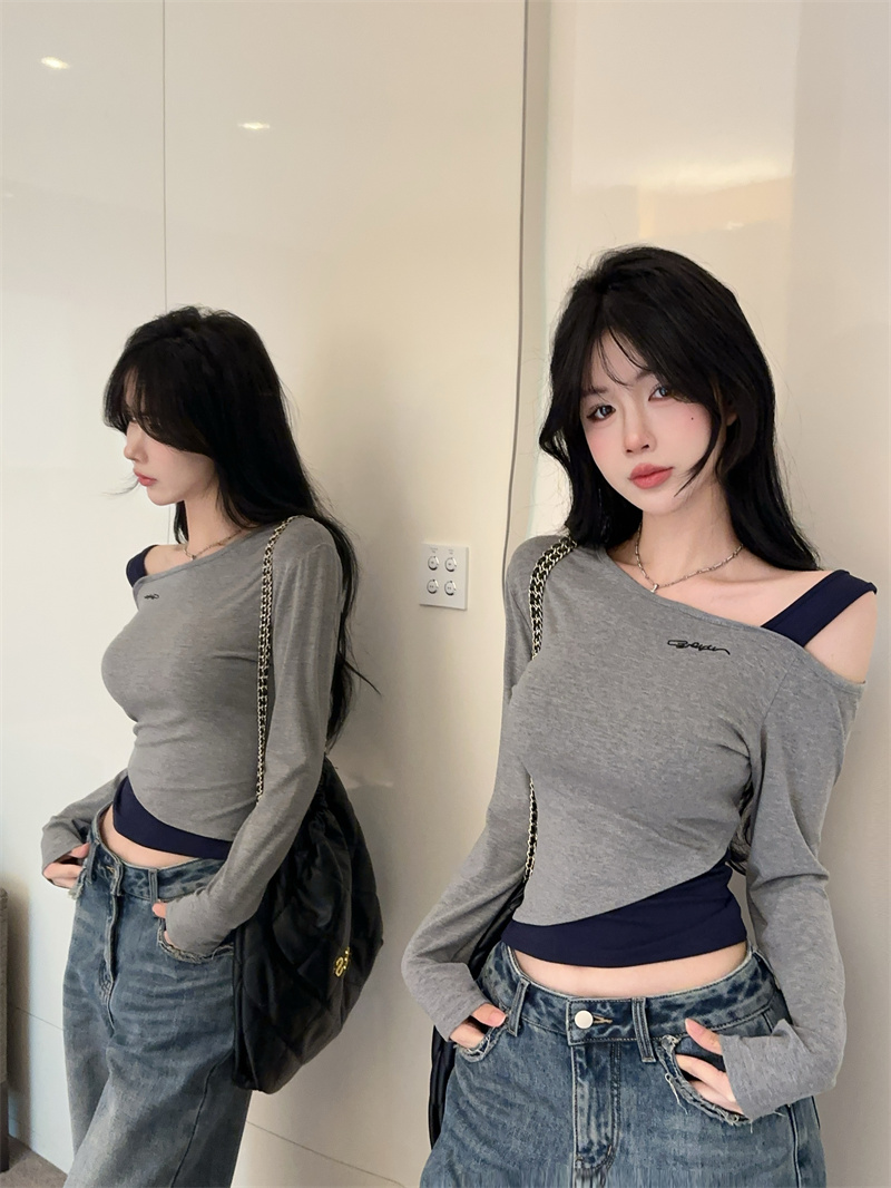 BY31435# 秋季假两件拼...