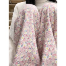 批发超好看复古小<b class='q'>碎花</b>休闲<b class='q'>裤</b>女冬季宽松高腰阔腿休闲百