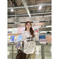 批发韩系白色长袖<b class='q'>t</b><b class='q'>恤</b>女2026新款早春设计感小众内搭纯棉早秋chic上衣