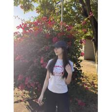 白色正肩t恤女2026新款夏季百搭显瘦收腰短款短袖上衣设计感小众